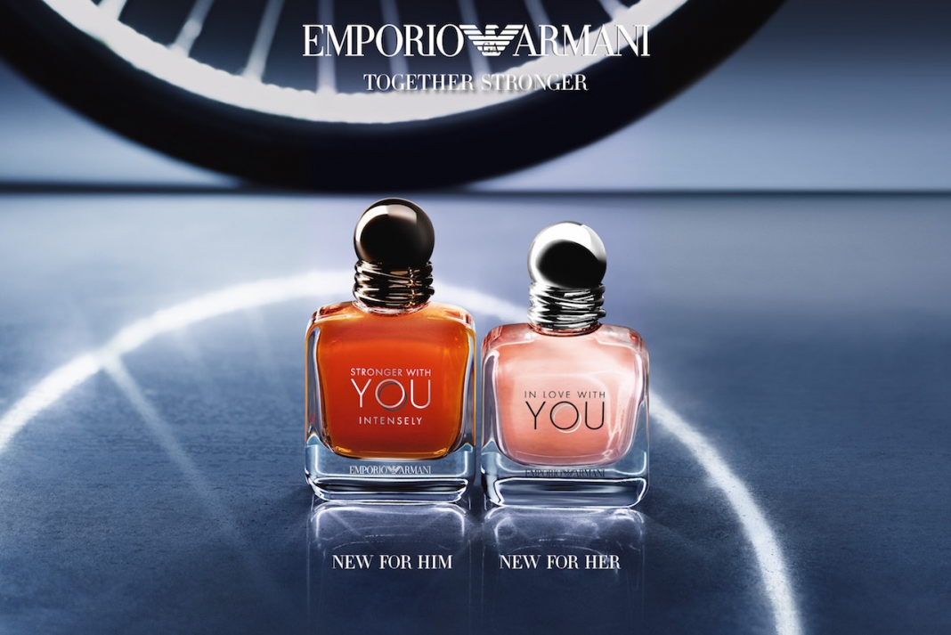 armani in love banne